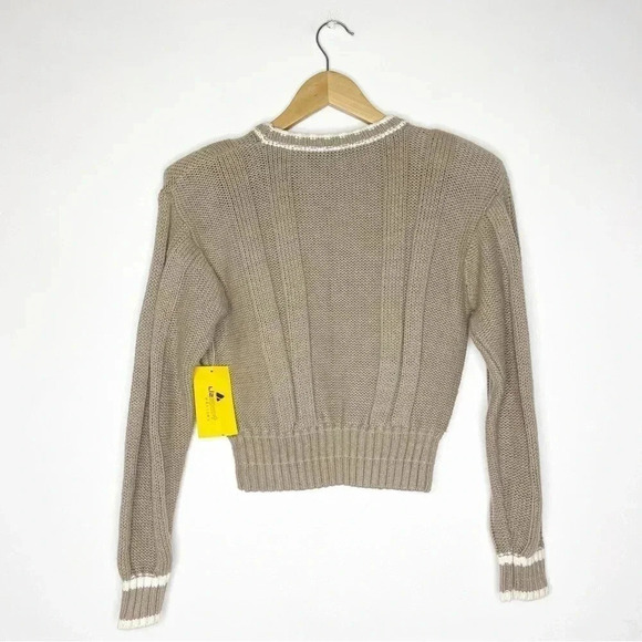 Vintage Liz Sport Vintage Crew Neck Sweater Shoulder Pads Size Petite NWT 80's - Picture 7 of 7